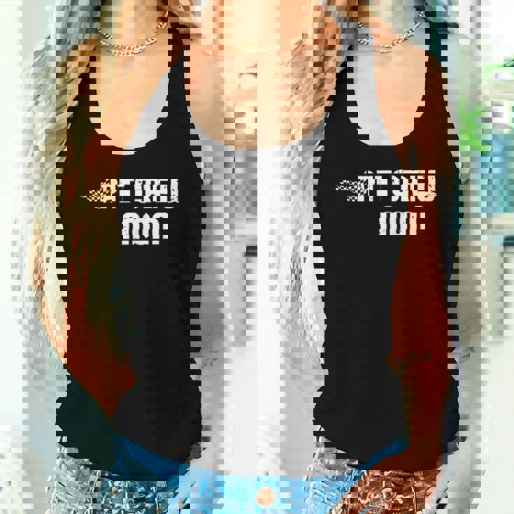 Pit Crew Mom Racing Car Family Matching Birthday Party Women Tank Top Gifts for Her