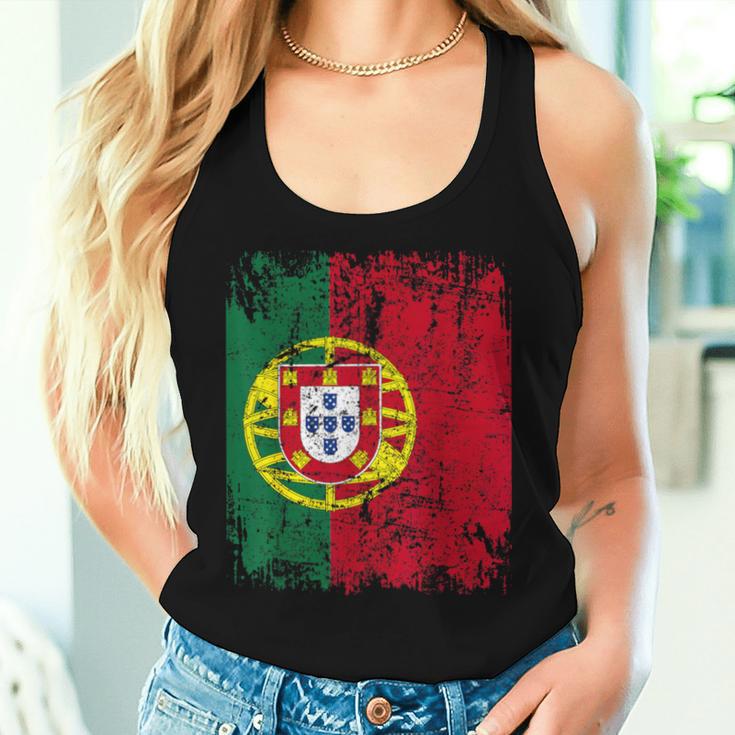 Portugal Flag Women's Children's Portugal Tank Top Frauen Geschenke für Sie