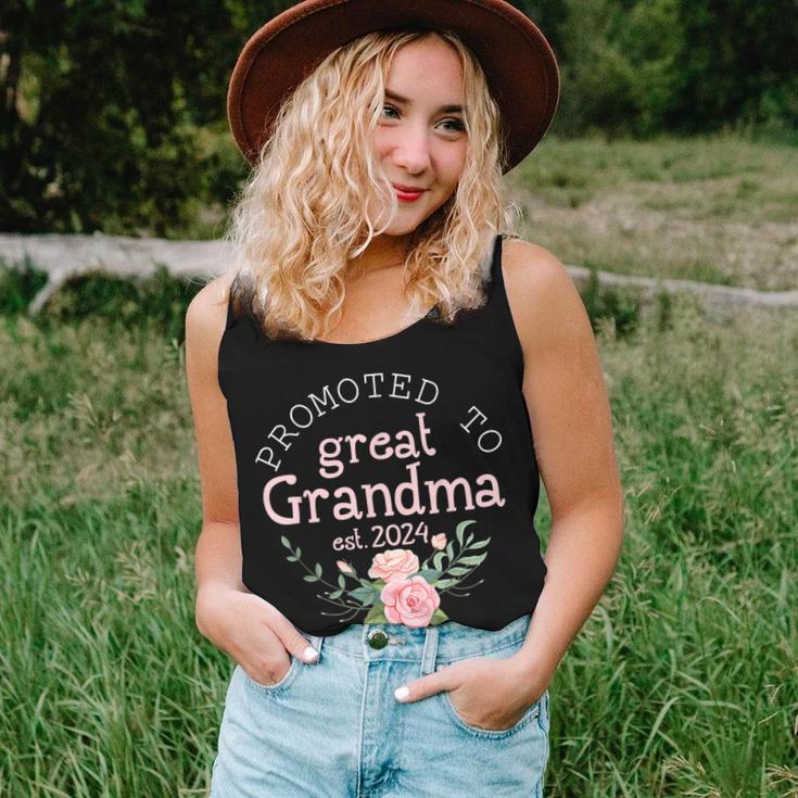 Promoted To Great Grandma Est 2024 First Time Grandma Women Tank Top Gifts for Her