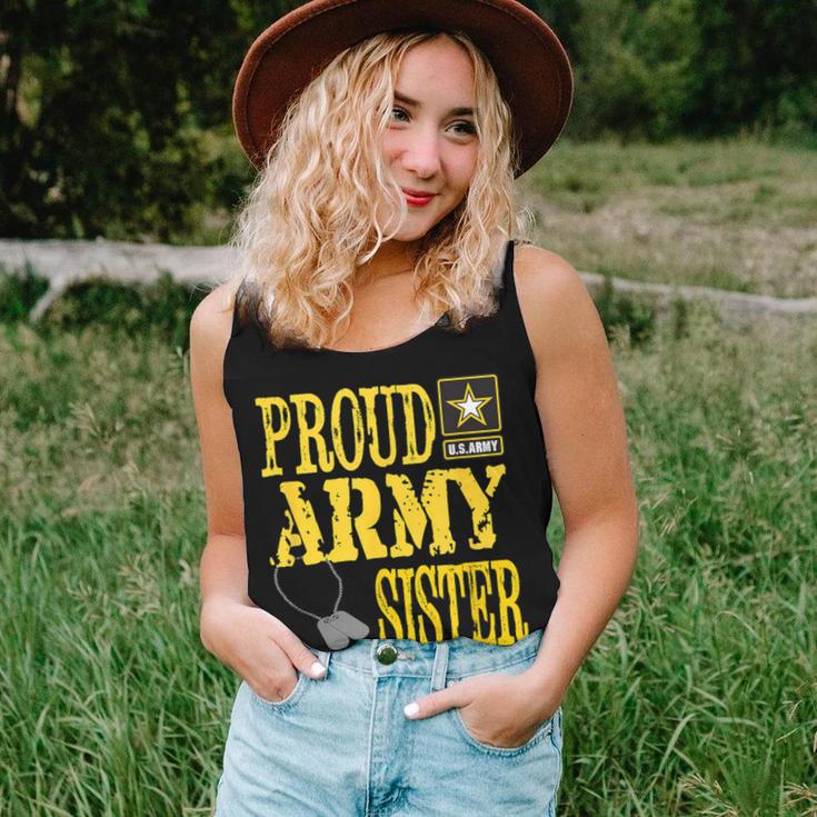 Proud Army Sister Military Pride Women Tank Top Gifts for Her