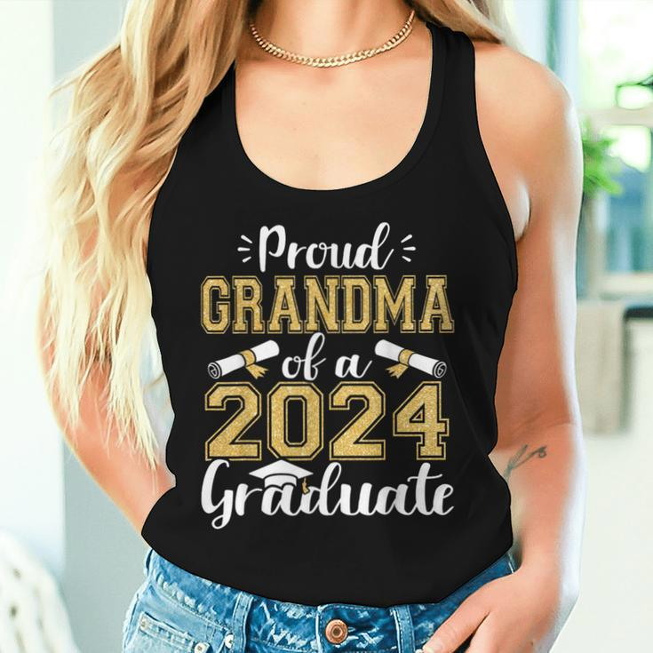 Proud Grandma Of A 2024 Graduate For Family Graduation Women Tank Top Gifts for Her