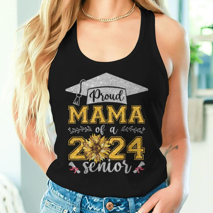 Proud Mama Of A Class Of 2024 Senior Graduate Women Tank Top Gifts for Her