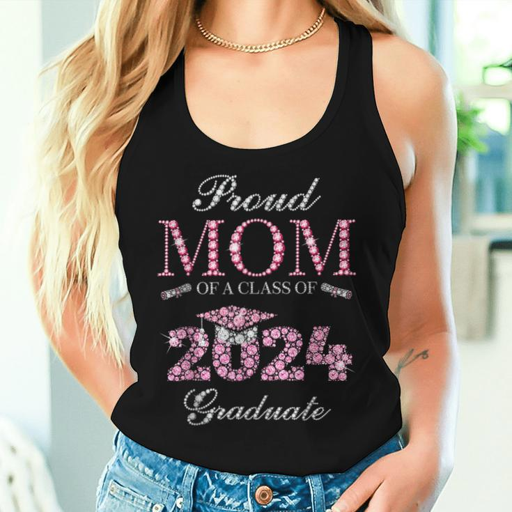 Proud Mom Of A Class Of 2024 Graduate 2024 Graduation Women Tank Top Gifts for Her