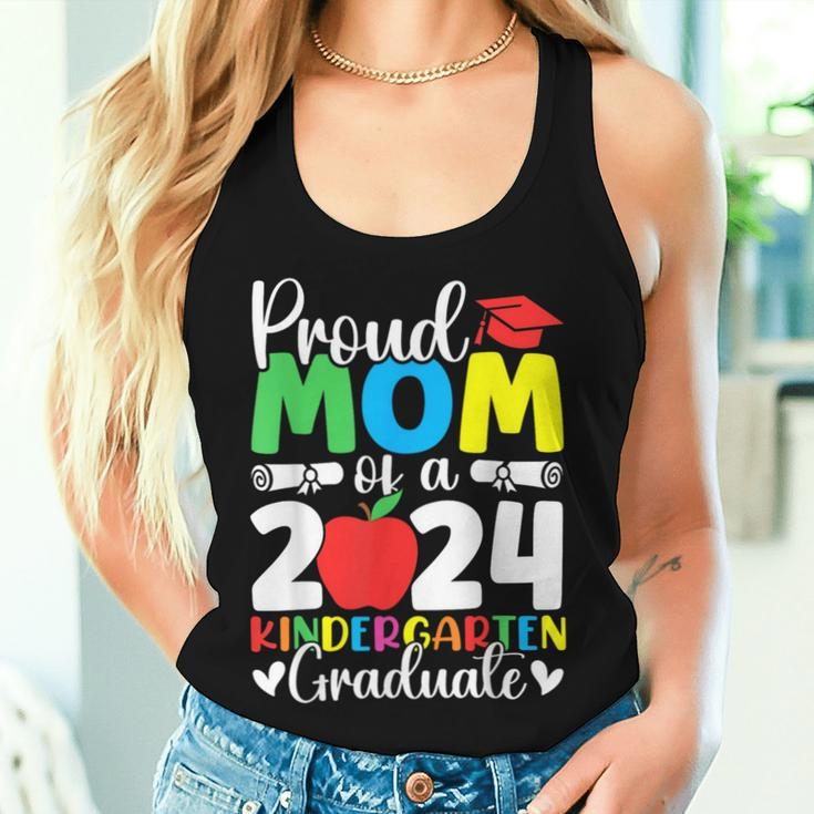 Proud Mom Class Of 2024 Kindergarten Graduate Graduation Women Tank Top Gifts for Her