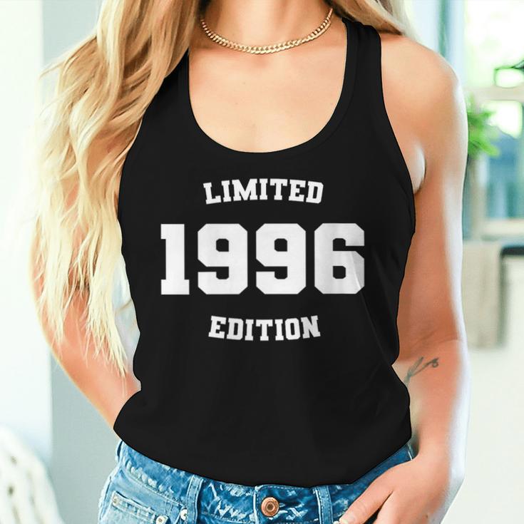 Retro Vintage Made In 1996 Limited Edition Women Tank Top Gifts for Her