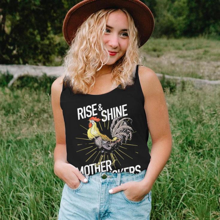 Rise And Shine Mother Cluckers Chicken Women Tank Top Gifts for Her