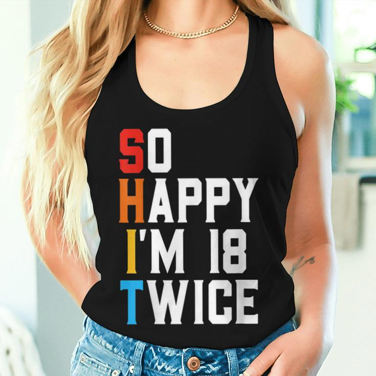 Sarcastic 36 Years Old Bday Vintage 36Th Birthday Women Tank Top Gifts for Her