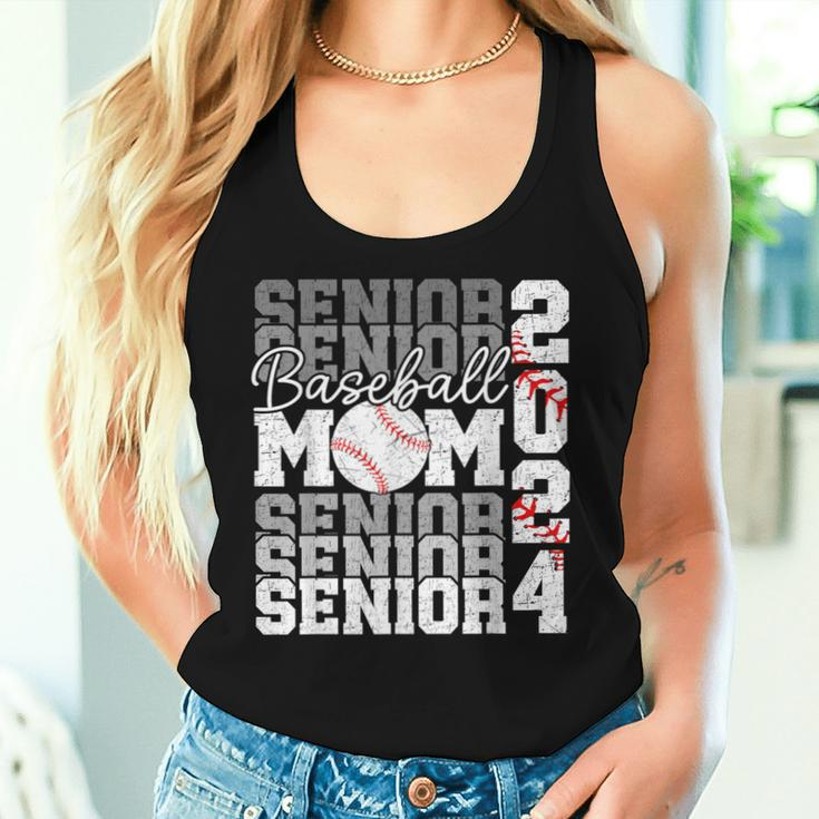 Senior Mom 2024 Baseball Class Of 2024 Graduation 2024 Women Tank Top Gifts for Her