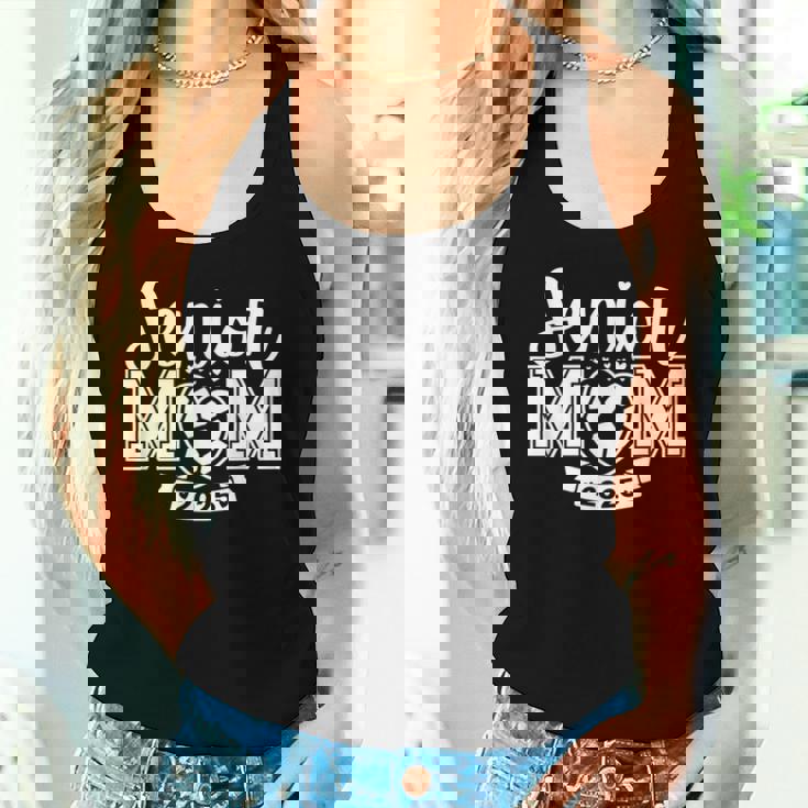 Senior Soccer Mom Class Of 2025 Player Graduation Senior Women Tank Top Gifts for Her