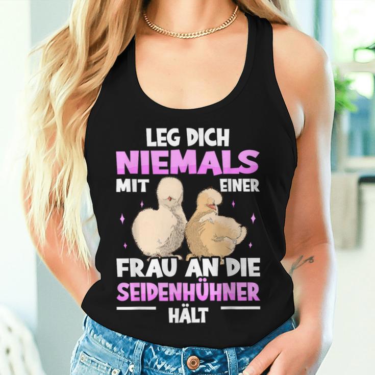 Silk Chickens Silkie Chickens Mum Chicken Silk Chicken Tank Top Frauen Geschenke für Sie