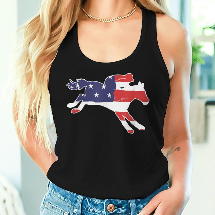 Splechase Horse Racing Men's Splechase Flag Women Tank Top Gifts for Her