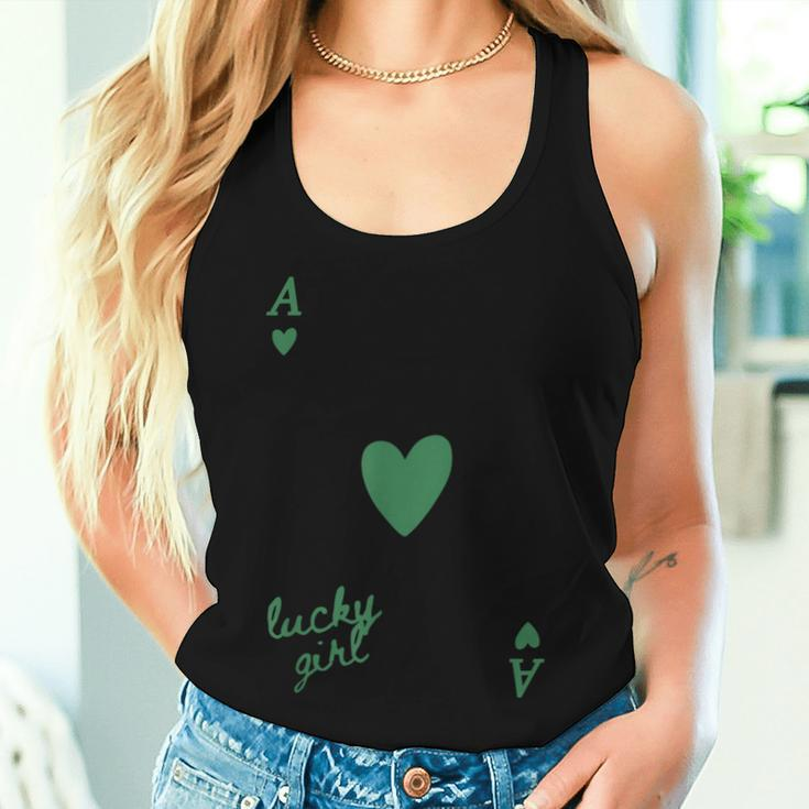 St Patrick's Day Baby Lucky Girl Syndrome Girls Women Tank Top Gifts for Her