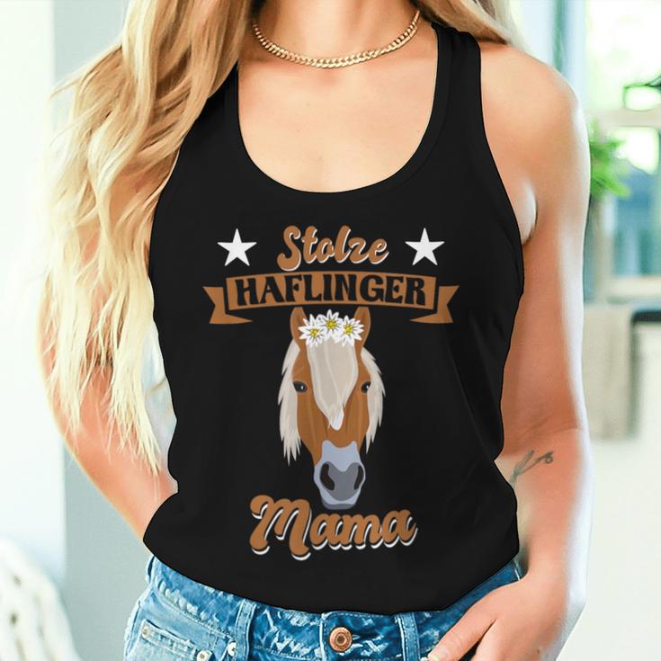 Stolze Haflinger Mama Für Pferdede Mamas Tank Top Frauen Geschenke für Sie