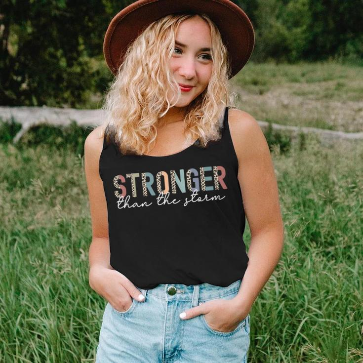 Stronger Than The Storm Women's Day Woman Inspirational Women Tank Top Gifts for Her