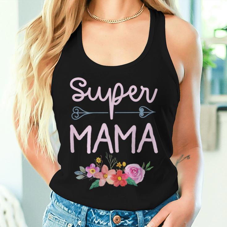 Super Mama Muttertag Tank Top Frauen Geschenke für Sie