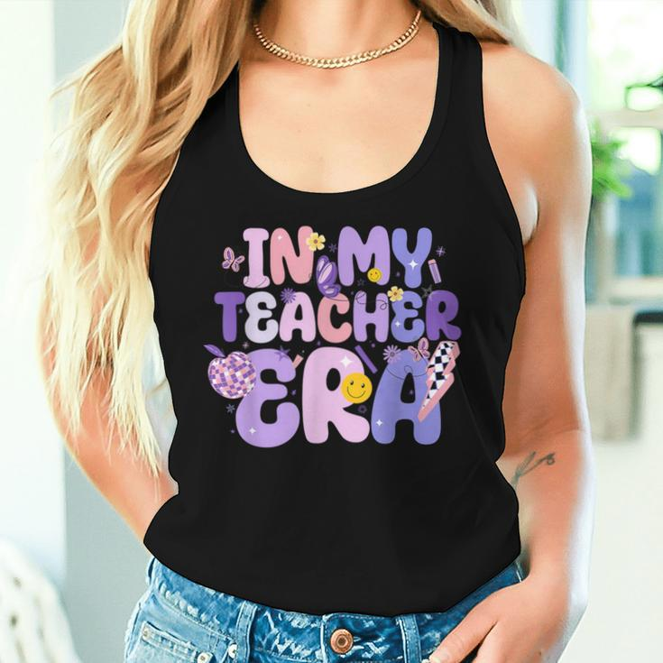 In My Teacher Era First Day Of School Back To School Retro Women Tank Top Gifts for Her