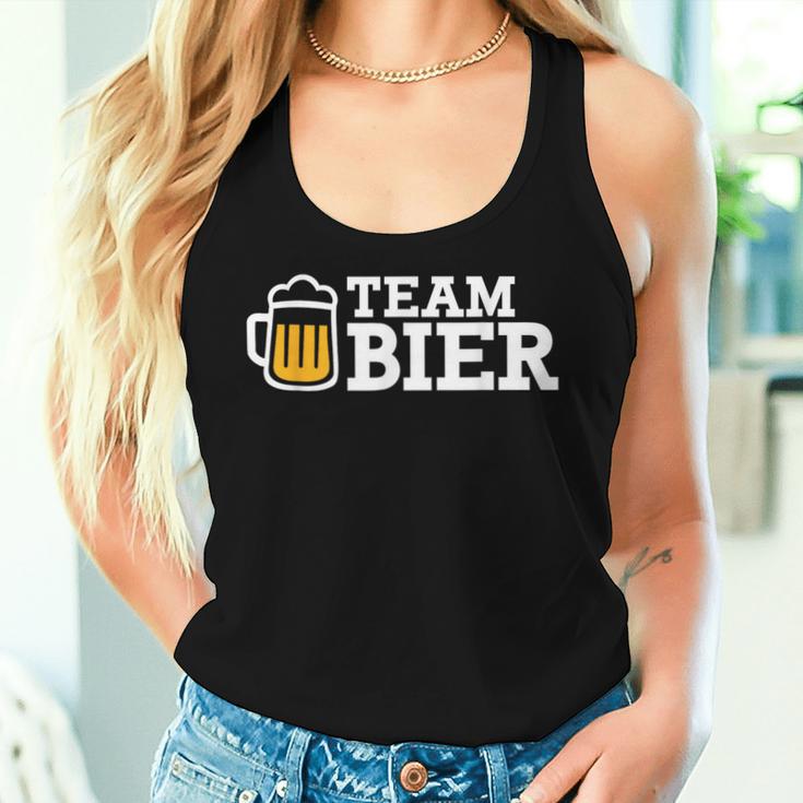 Team Beer Tank Top Frauen Geschenke für Sie