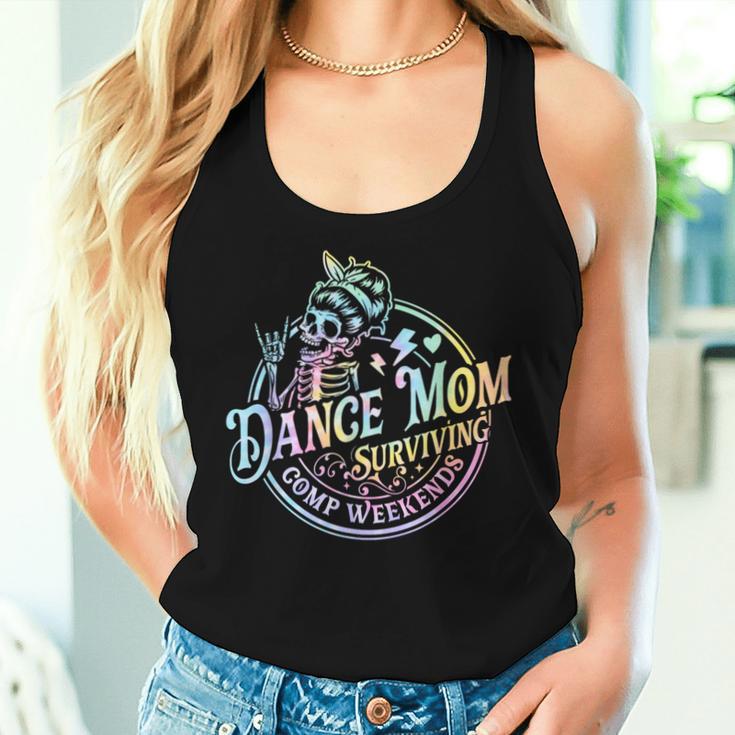 Tie Dye Dance Mom Surviving Comps Weekends Dance Comps Women Women Tank Top Gifts for Her