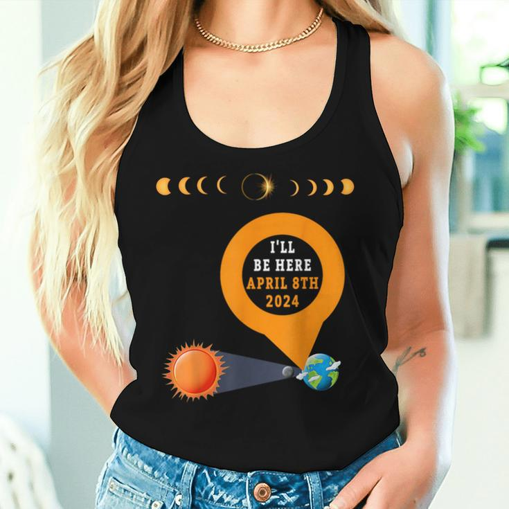 Total Solar Eclipse 2024 Idea For & Solar Eclipse Women Tank Top Gifts for Her