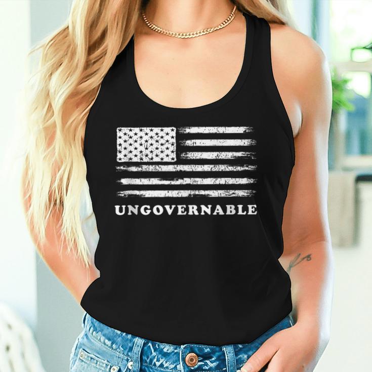 Ungovernable Become Ungovernable Womens Women Tank Top Gifts for Her