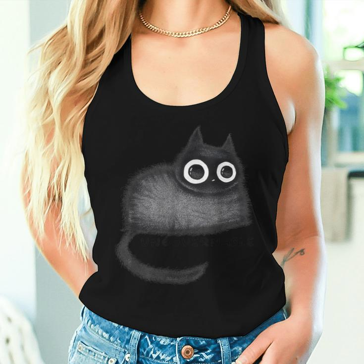 Ungovernable Cat For Women Women Tank Top Gifts for Her