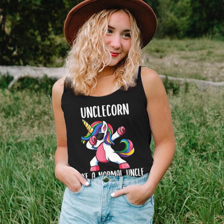 Unicorn Uncle Girl Birthday Party Apparel Unclecorn Cute Women Tank Top Gifts for Her