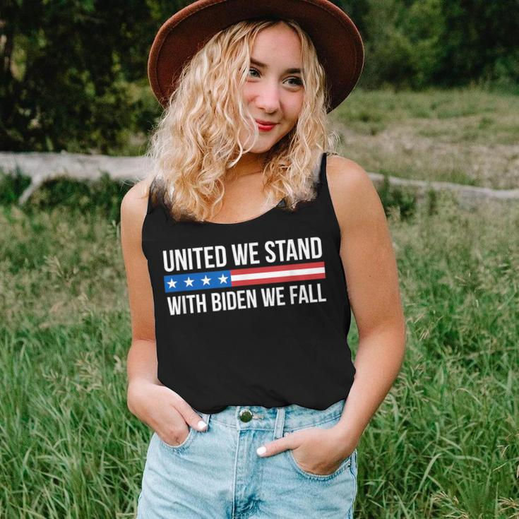 United We Stand With Biden We Fall Women Tank Top Gifts for Her