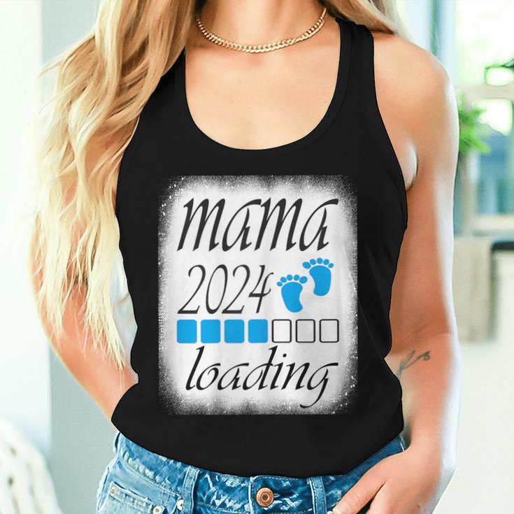 Unser Erster Muttertag Wird Bald Mama Schwangerschaft Mama Blau Tank Top Frauen Geschenke für Sie