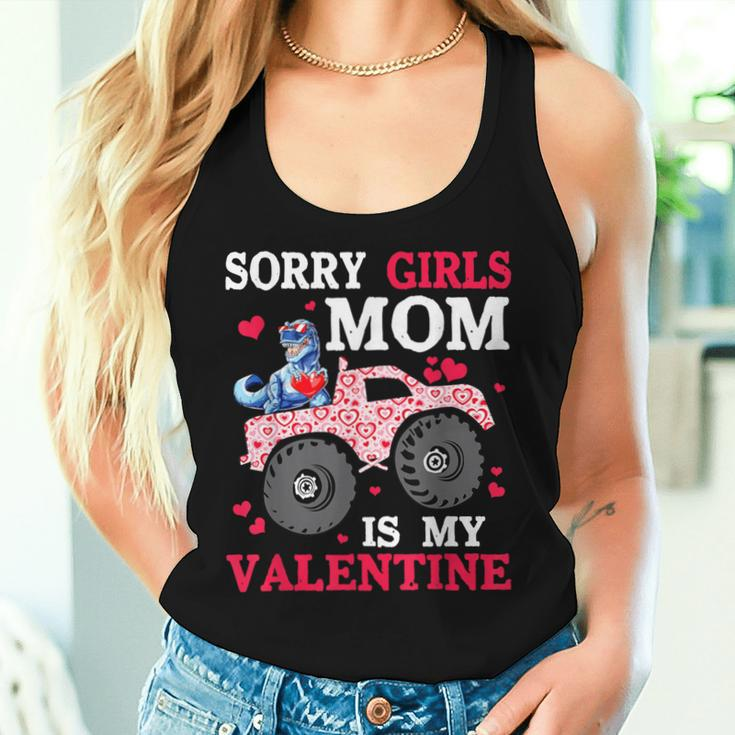 Valentine Day Sorry Girls Mom Is My Valentine Toddler Boys Women Tank Top Gifts for Her