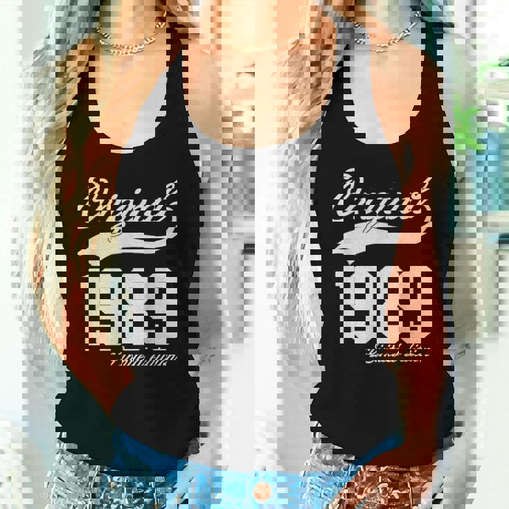 Vintage 1989 Original Parts 35Th Birthday Women Tank Top Gifts for Her