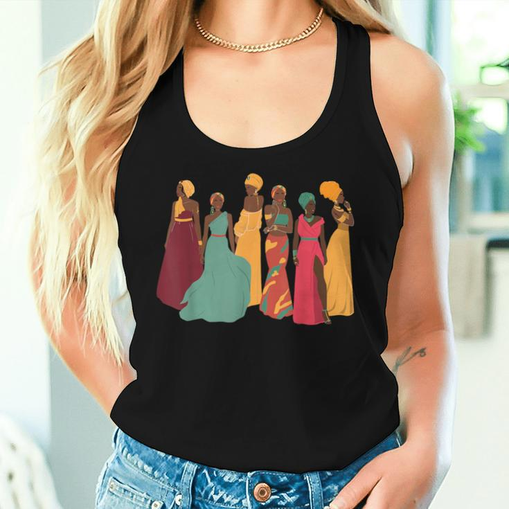 Vintage African Black 1920S 20S Black History Month Women Tank Top Gifts for Her