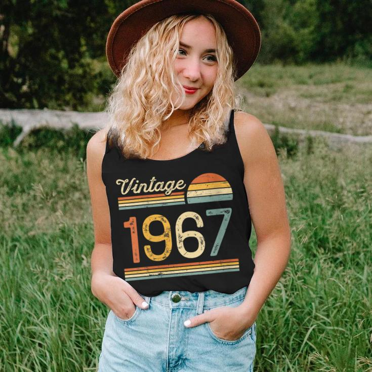 Vintage Born In 1967 Retro Birthday Women Tank Top Gifts for Her
