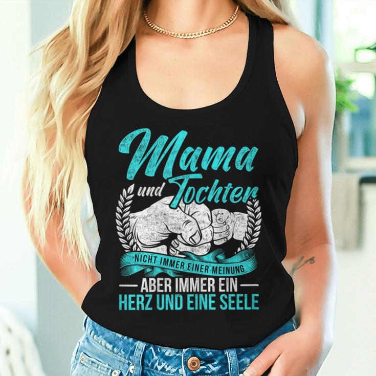 Vintage Mama Mother And Daughter Nicht Always Eine Meinung Tank Top Frauen Geschenke für Sie