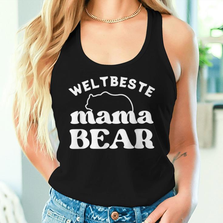 Weltbeste Mama Bear 2024 Muttertag Tank Top Frauen Geschenke für Sie