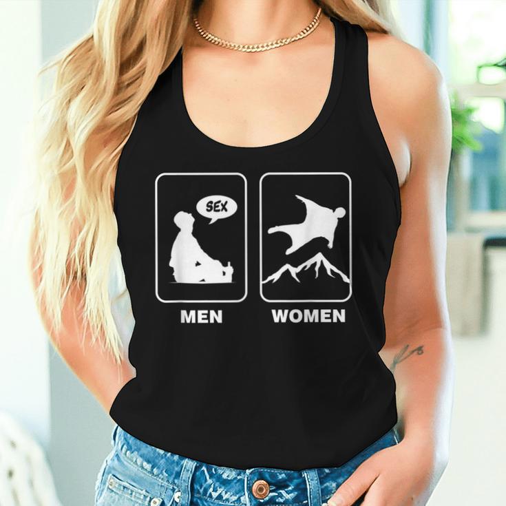 Wingsuit Flyer Skydiver Base Jumper Wingsuit Flying Women Tank Top Gifts for Her