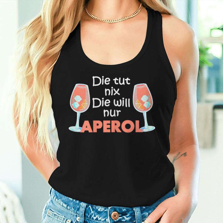 Women's Aperol Spritz Summer Cocktail Aperol Mama Tank Top Frauen Geschenke für Sie