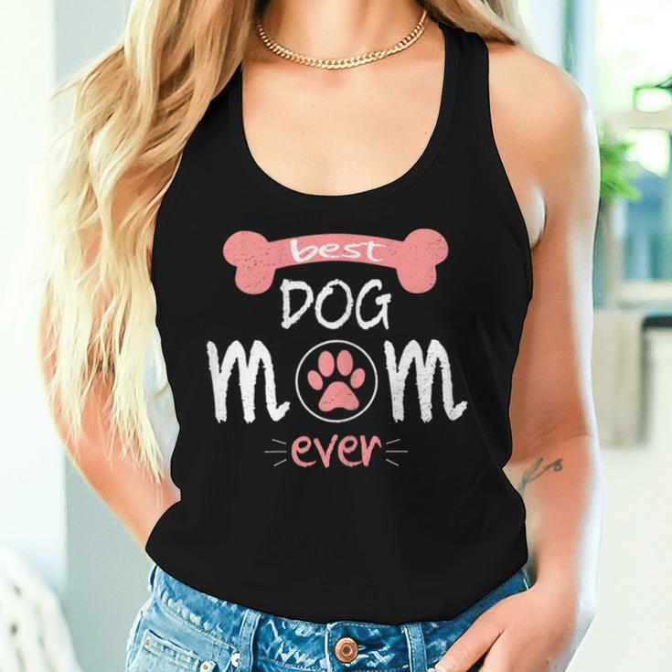 Women's Best Dogs Mum Dog Owners Dog Tank Top Frauen Geschenke für Sie