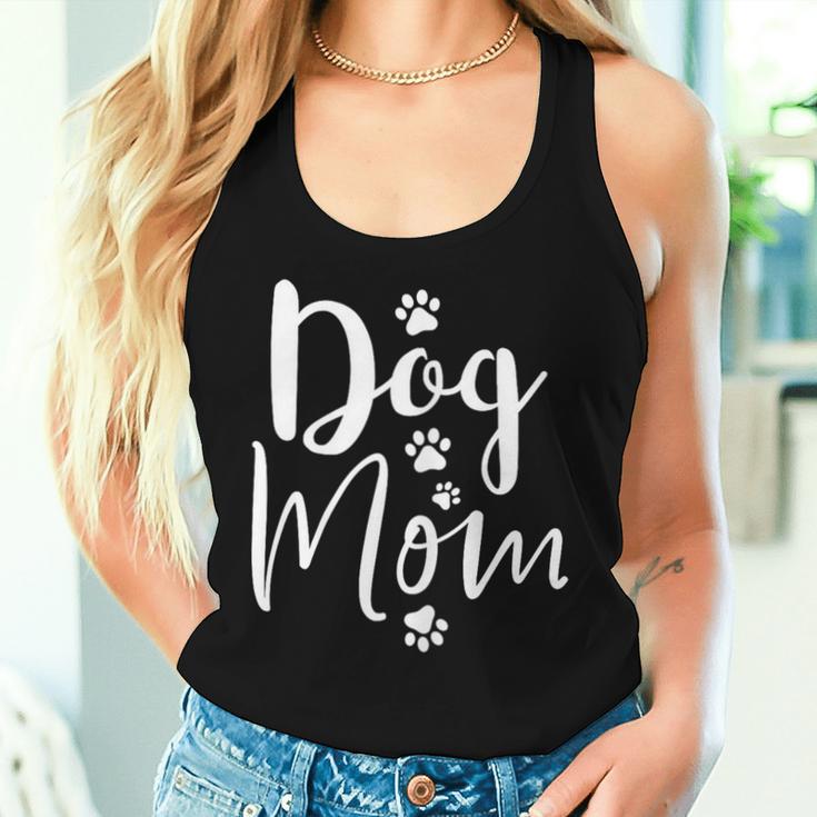 Women's Dog Mom Tank Top Frauen Geschenke für Sie