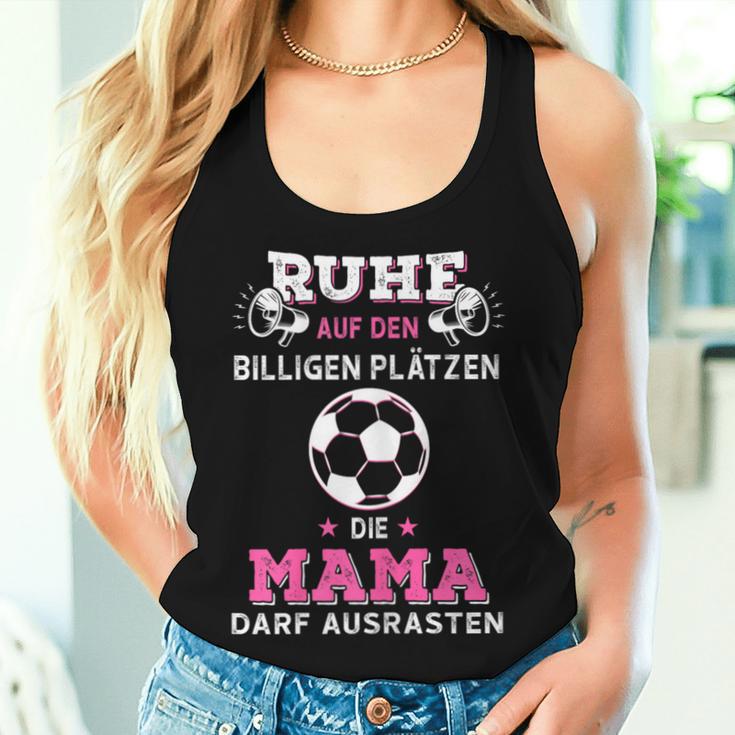 Women's Football Mum Football Tank Top Frauen Geschenke für Sie