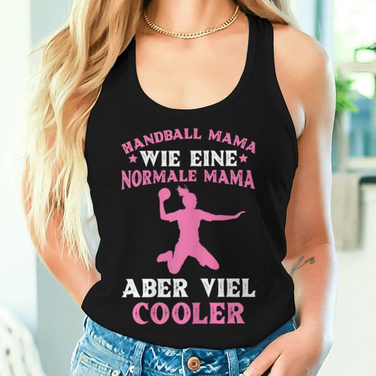 Women's Handball Mama Wie Eine Normale Mama Nuriel Cooler Tank Top Frauen Geschenke für Sie