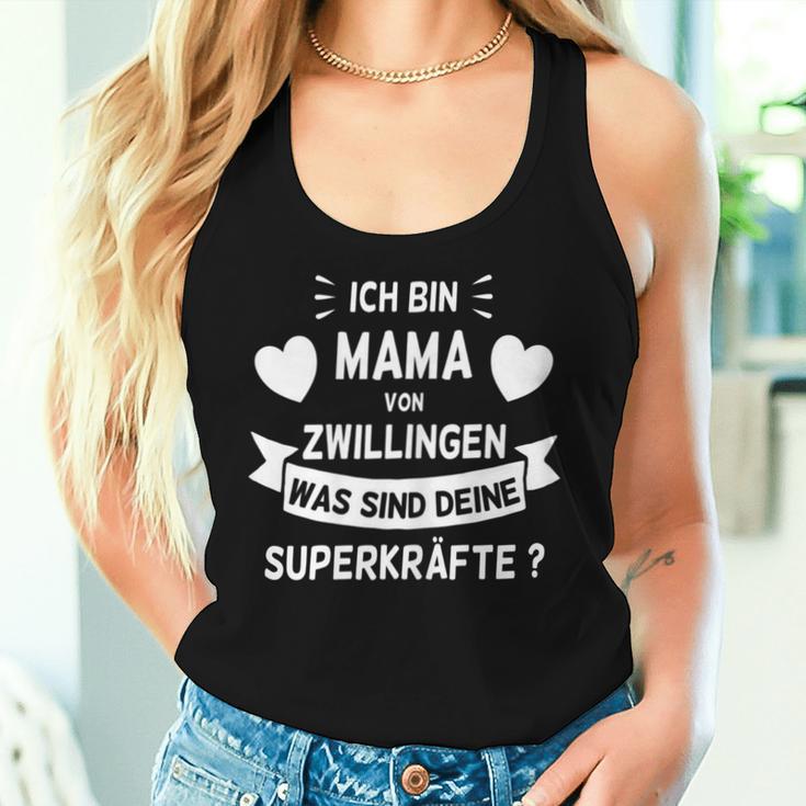 Women's Mamaon Zwillingen Was Sind Deine Superkraftte Tank Top Frauen Geschenke für Sie