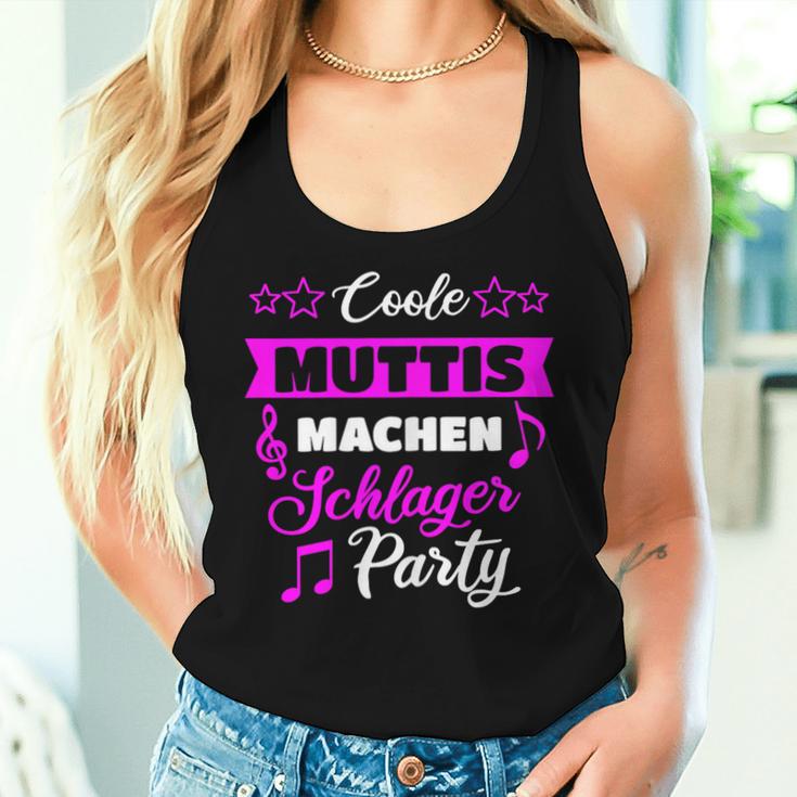 Women's Schlager Party Outfit Schlager Fan Mother Mum S Tank Top Frauen Geschenke für Sie