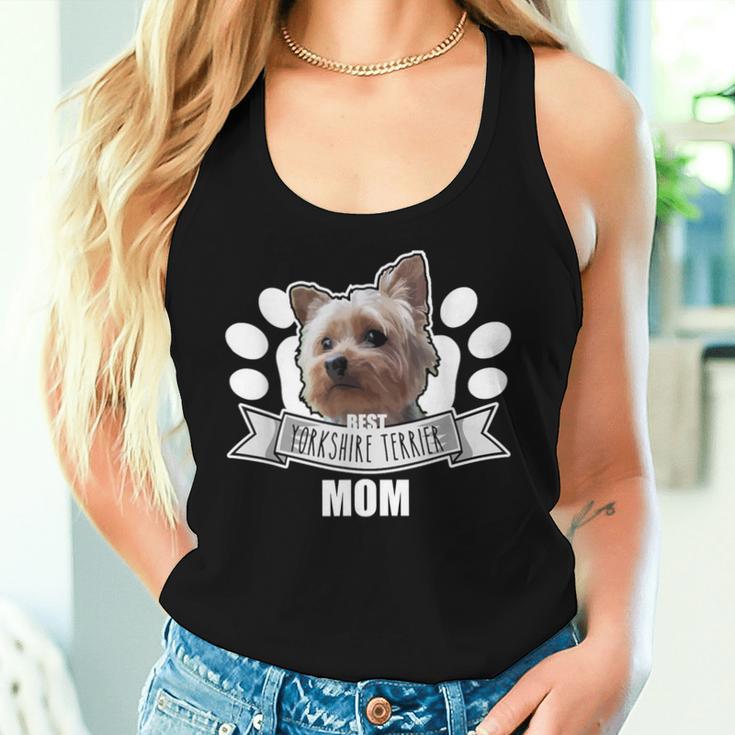 Yorkshire Terrier Dog Mama Dog Holder Tank Top Frauen Geschenke für Sie