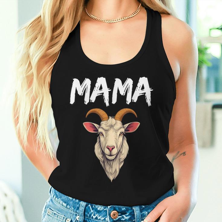 Ziege Muttertagsgeschenke Mama Tierliebhaber Geschenke Ziege Mama Tank Top Frauen Geschenke für Sie