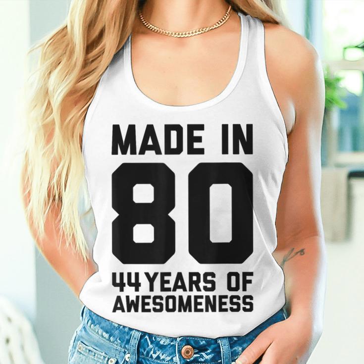 44 Geburtstag 44 Jahre Alt Geschenk Männer Frauen Papa Mama Tank Top Frauen Geschenke für Sie