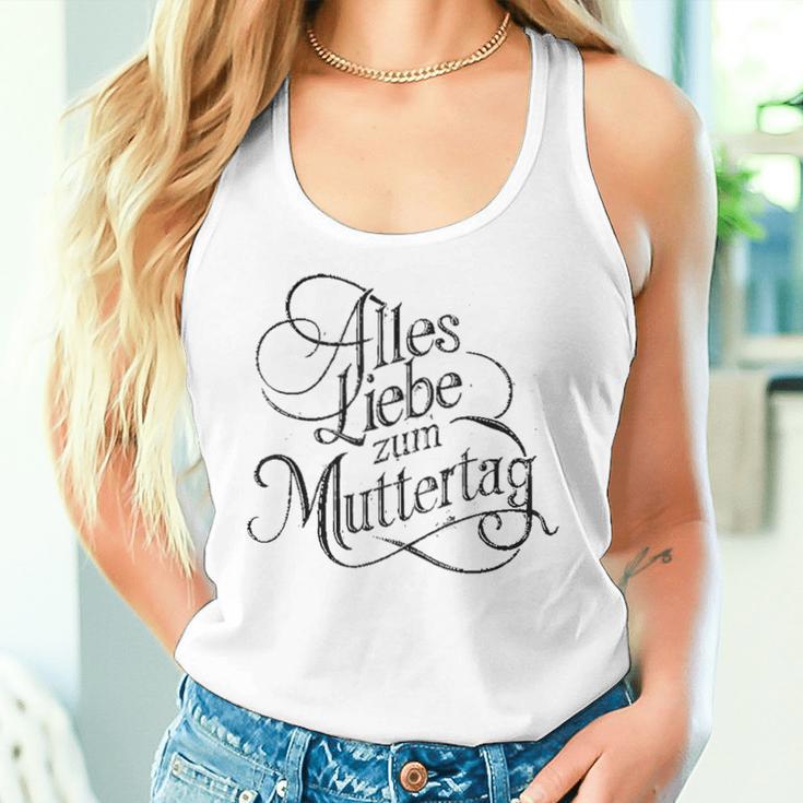 Alles Liebe Zum Muttertag Mama Lustiger Muttertags Tank Top Frauen Geschenke für Sie