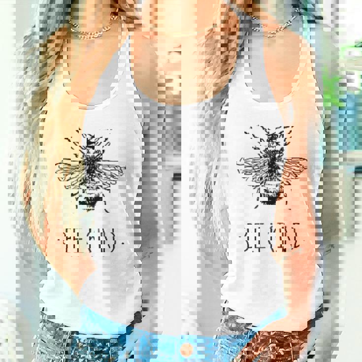 Bee Kind Chica Feminista Abejas Naturaleza Amante De La N Camiseta sin mangas para mujer Regalos para ella