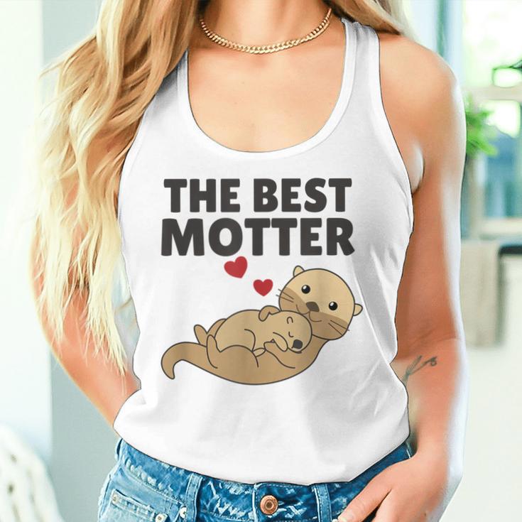 Best Motter Otter Worspiel Für Die Beste Mama Cute Animals Tank Top Frauen Geschenke für Sie