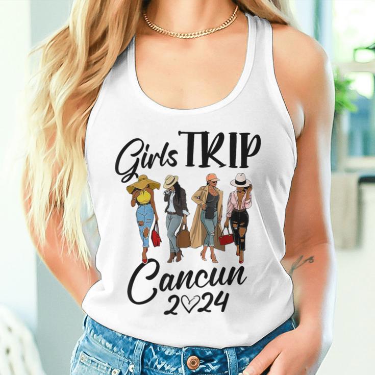 Cancun Girls Trip 2024 Birthday Squad Vacation Party Women Tank Top Gifts for Her