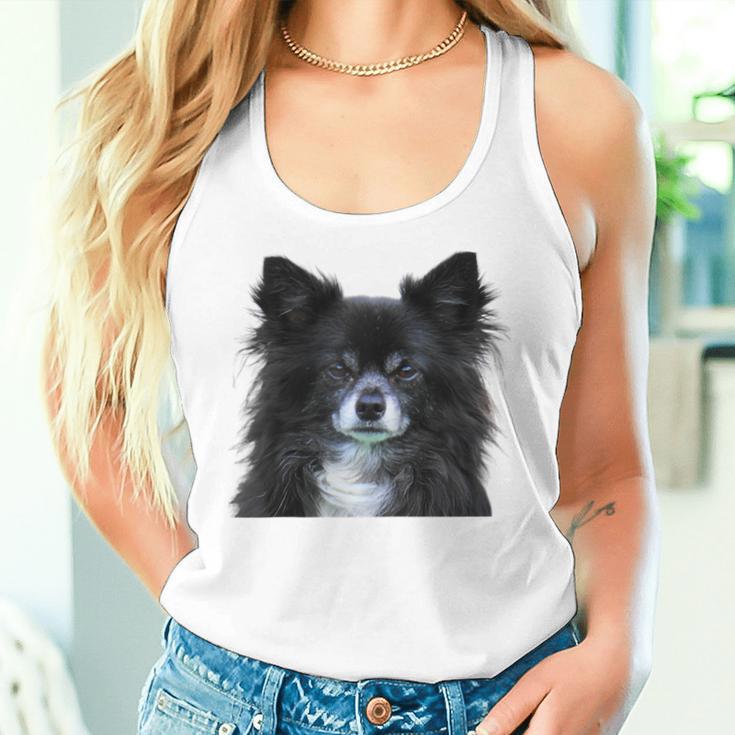 Chihuahua Hund Mama Papa Liebe Haustier Welpe Raglan Tank Top Frauen Geschenke für Sie